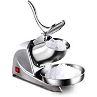 Picadora de hielo Trituradora De Hielo Máquina De Afeitar De Hielo De Calidad Industrial Comercial- Cuchillo Doble…